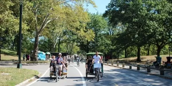 Rickshaw Ride Central Park