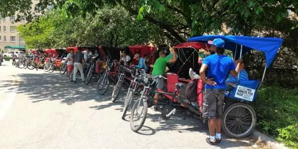 Central Park Attractions Pedicab