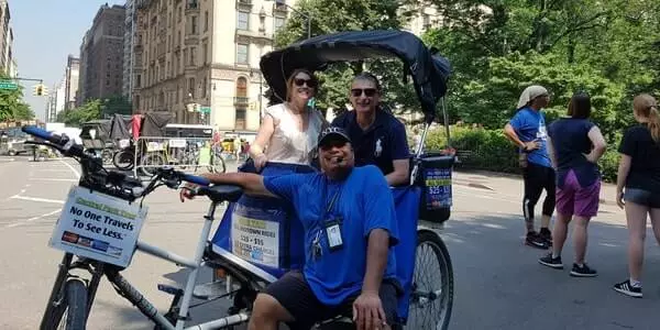 New York Central Park Pedicab Tour