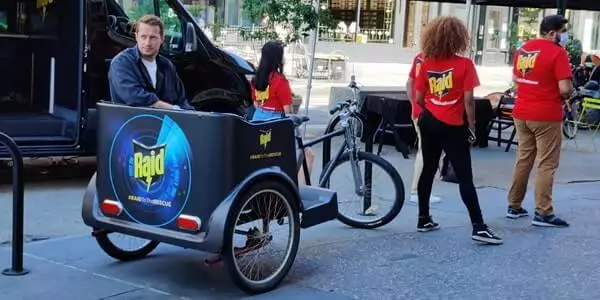 New York Pedicab Advertising Raid