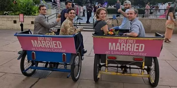 Pedicabs Advertising Lincoln Center